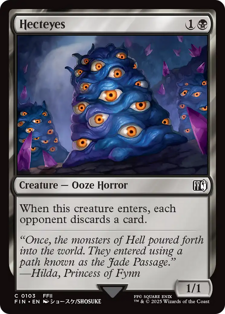 Hecteyes [FINAL FANTASY] | Cards and Coasters CA