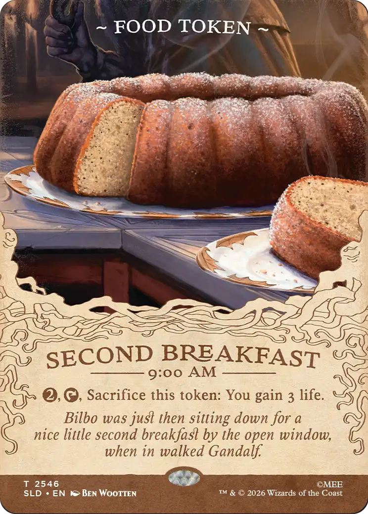 Food Token (2546) [Secret Lair Drop Series] | Cards and Coasters CA