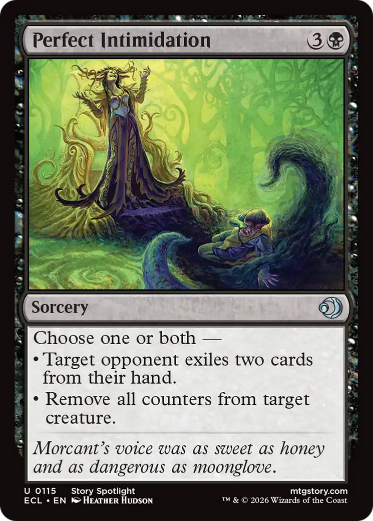 Perfect Intimidation [Lorwyn Eclipsed] | Cards and Coasters CA