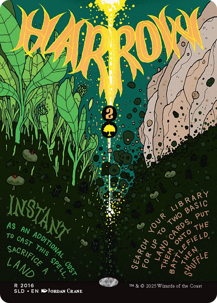 Harrow (Rainbow Foil) [Secret Lair Drop Series] | Cards and Coasters CA