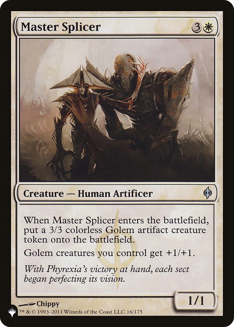 Master Splicer [The List Reprints] | Cards and Coasters CA