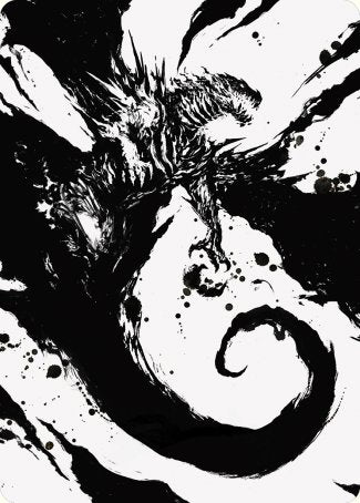 Capricious Hellraiser Art Card [Phyrexia: All Will Be One Art Series] | Cards and Coasters CA