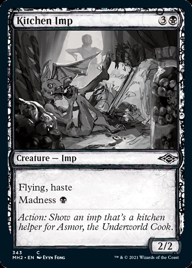 Kitchen Imp (Sketch) [Modern Horizons 2] | Cards and Coasters CA