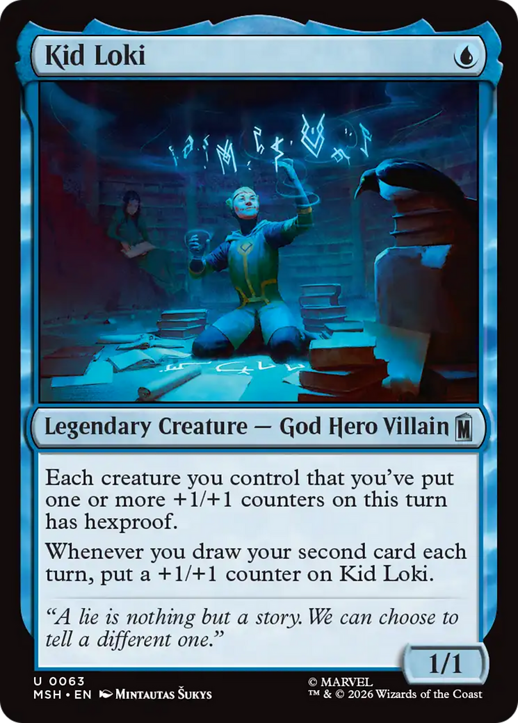 Kid Loki [Marvel Super Heroes] | Cards and Coasters CA