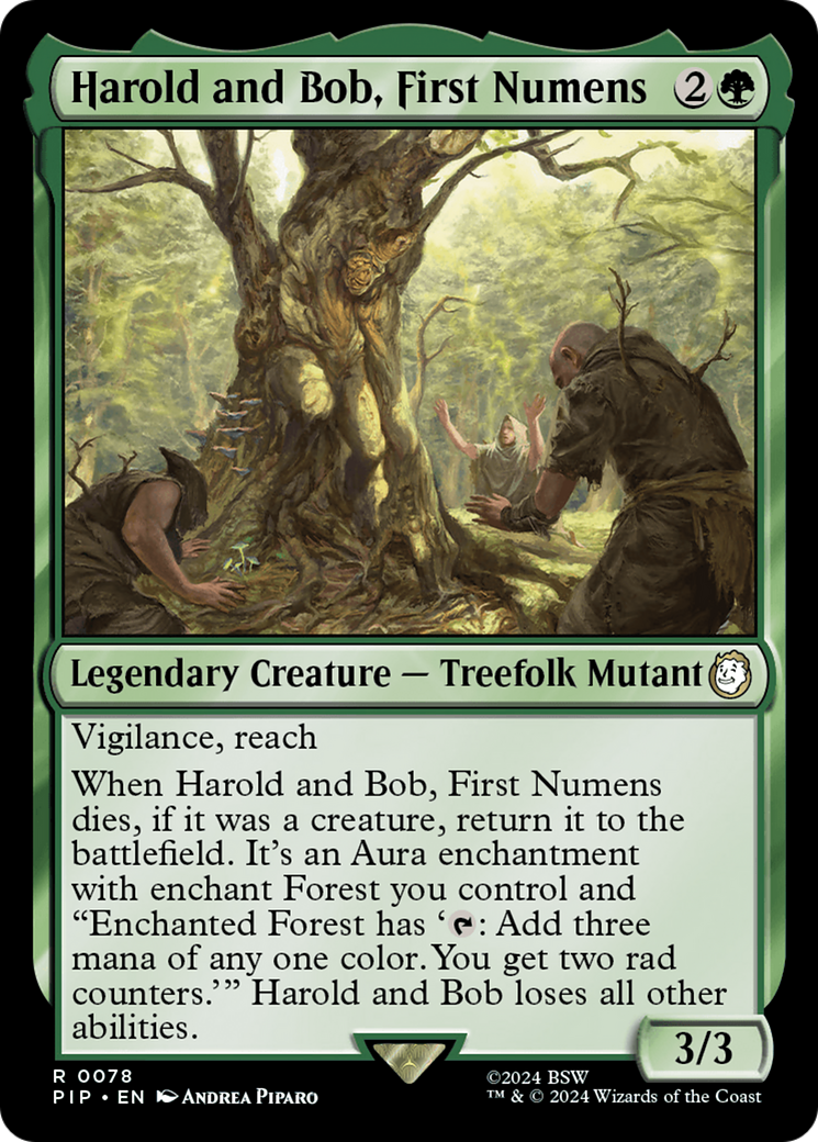 Harold and Bob, First Numens [Fallout] | Cards and Coasters CA
