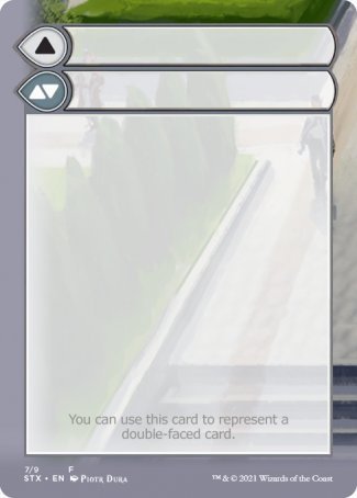 Helper Card (7/9) [Strixhaven: School of Mages Tokens] | Cards and Coasters CA