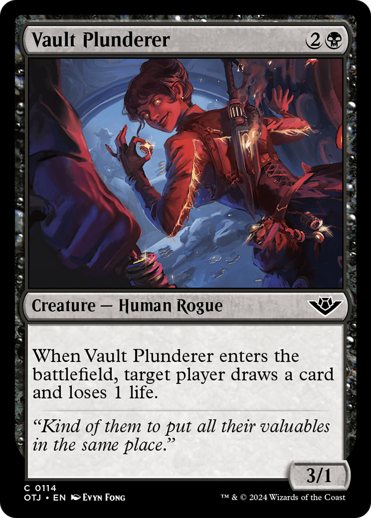 Vault Plunderer [Outlaws of Thunder Junction] | Cards and Coasters CA