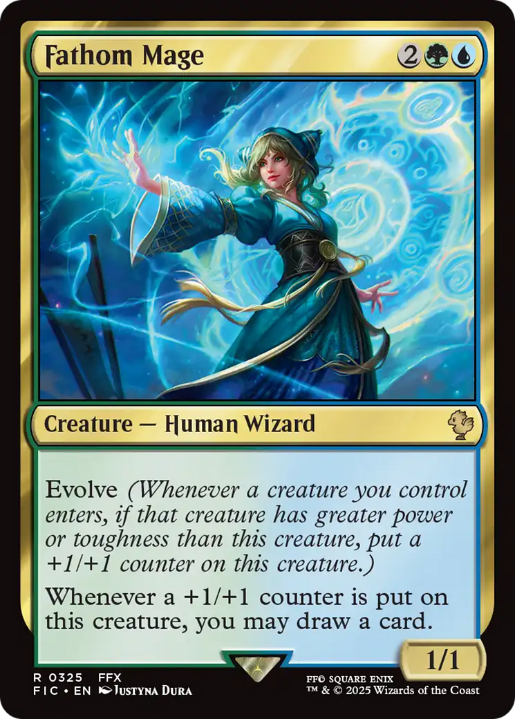 Fathom Mage [FINAL FANTASY Commander] | Cards and Coasters CA