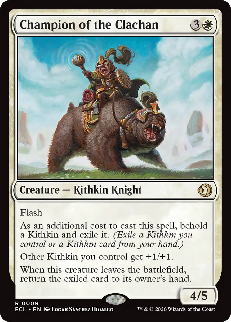 Champion of the Clachan [Lorwyn Eclipsed] | Cards and Coasters CA