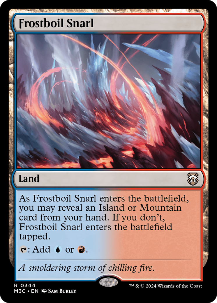 Frostboil Snarl [Modern Horizons 3 Commander] | Cards and Coasters CA