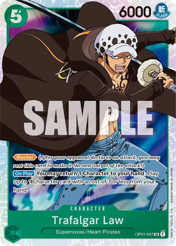 Trafalgar Law [Romance Dawn] | Cards and Coasters CA