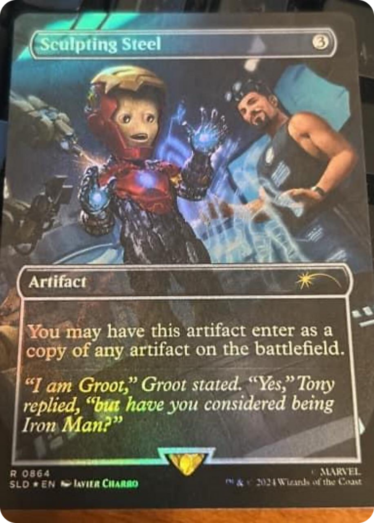 Sculpting Steel (Rainbow Foil) [Secret Lair Drop Series] | Cards and Coasters CA