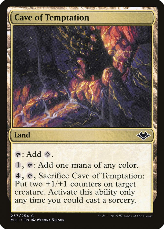Cave of Temptation [Modern Horizons] | Cards and Coasters CA