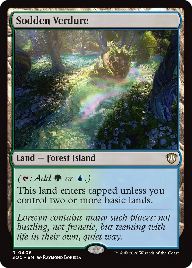 Sodden Verdure [Secrets of Strixhaven Commander] | Cards and Coasters CA