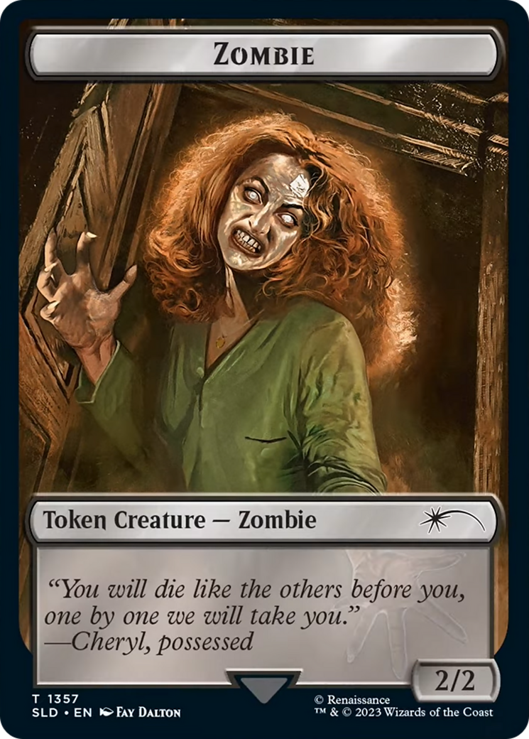 Zombie Token [Secret Lair Drop Series] | Cards and Coasters CA