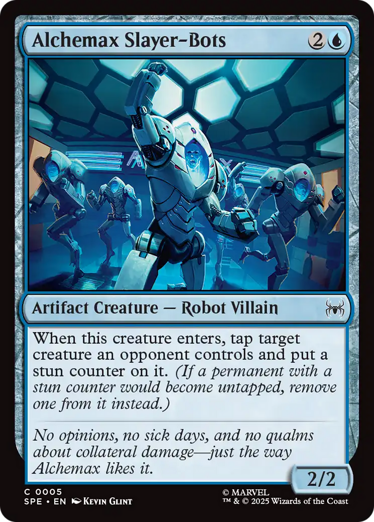 Alchemax Slayer-Bots [Marvel's Spider-Man: Eternal-Legal] | Cards and Coasters CA
