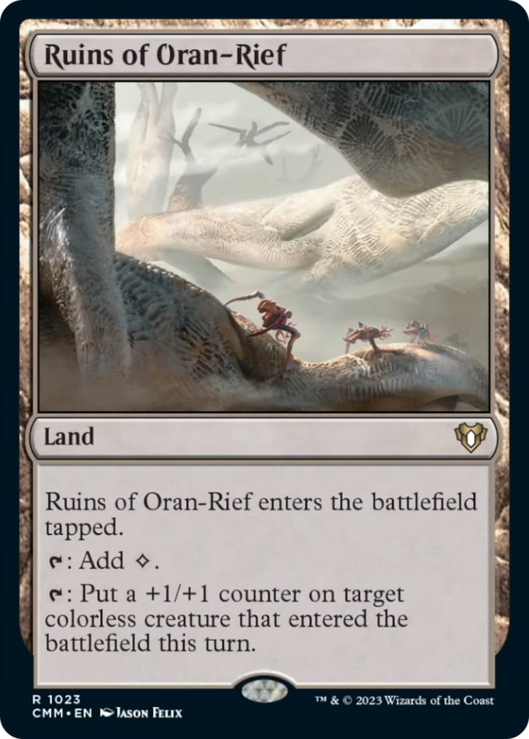 Ruins of Oran-Rief [Commander Masters] | Cards and Coasters CA