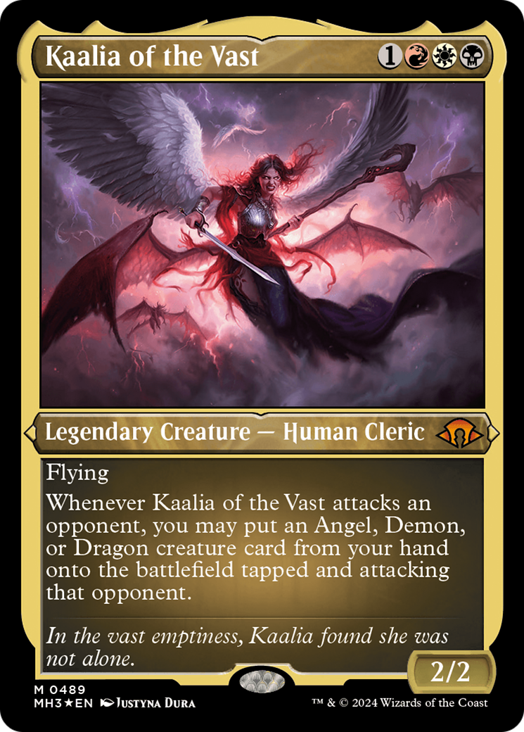 Kaalia of the Vast (Foil Etched) [Modern Horizons 3] | Cards and Coasters CA