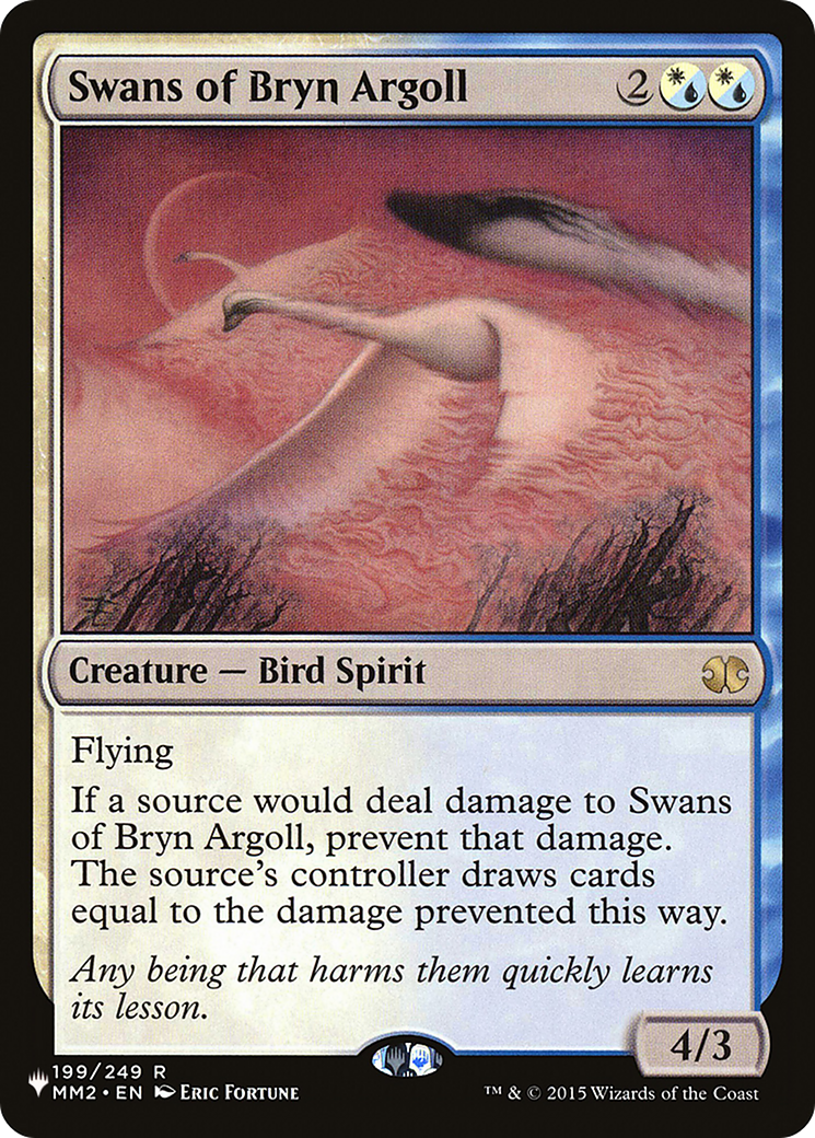 Swans of Bryn Argoll [The List Reprints] | Cards and Coasters CA