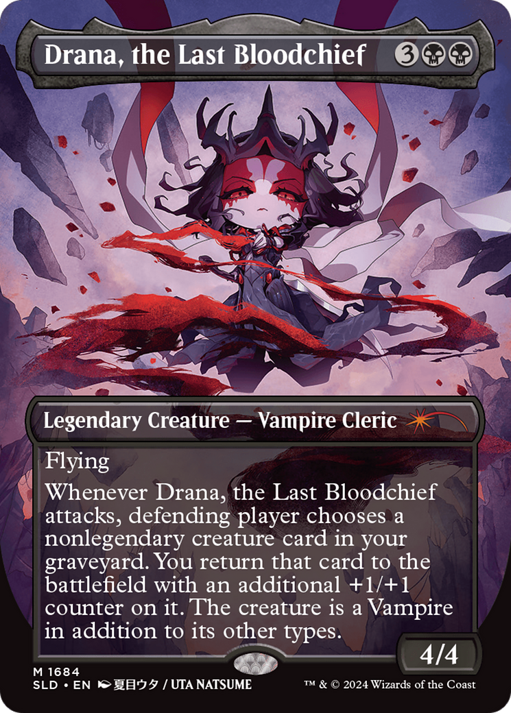 Drana, the Last Bloodchief [Secret Lair Drop Series] | Cards and Coasters CA