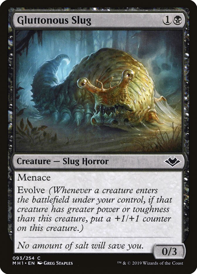Gluttonous Slug [Modern Horizons] | Cards and Coasters CA