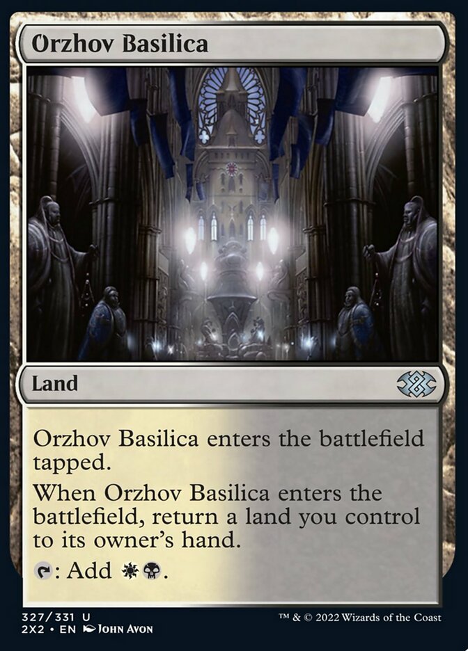Orzhov Basilica [Double Masters 2022] | Cards and Coasters CA