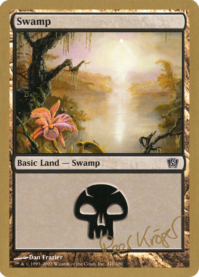 Swamp (pk341) (Peer Kroger) [World Championship Decks 2003] | Cards and Coasters CA