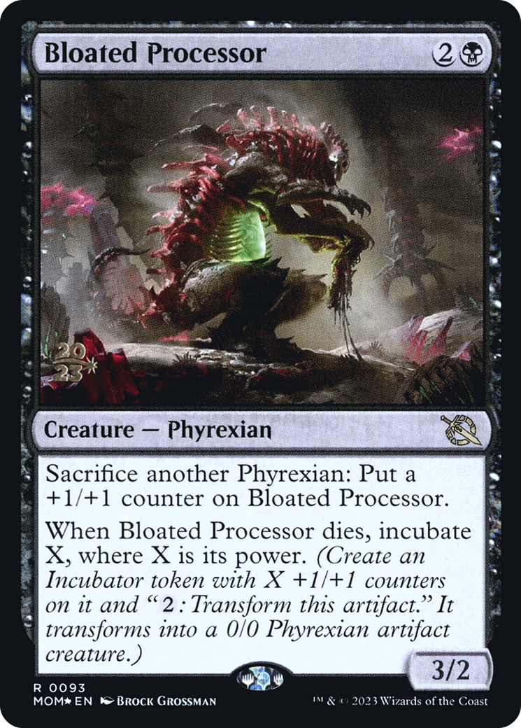 Bloated Processor [March of the Machine Prerelease Promos] | Cards and Coasters CA