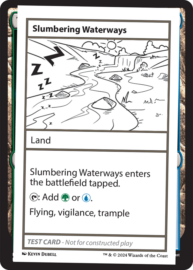 Slumbering Waterways [Mystery Booster 2 Playtest Cards] | Cards and Coasters CA