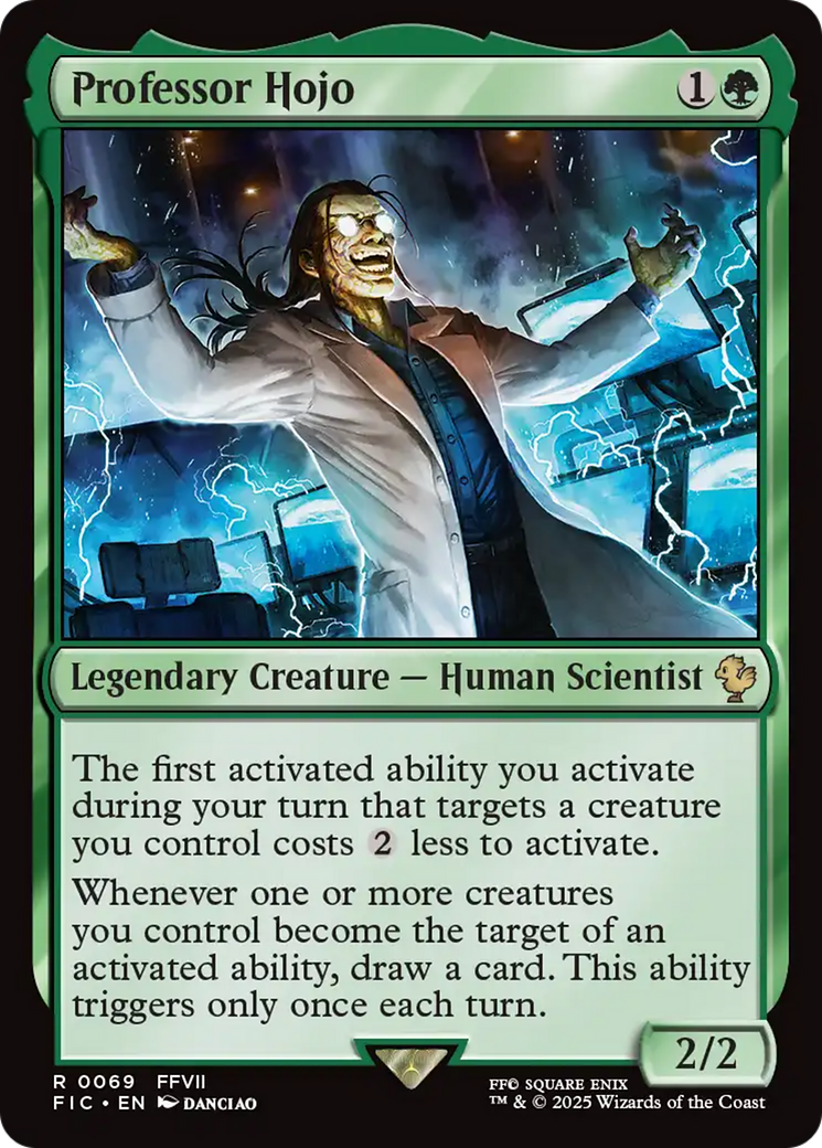 Professor Hojo [FINAL FANTASY Commander] | Cards and Coasters CA