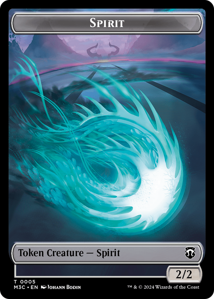 Eldrazi // Spirit Double-Sided Token [Modern Horizons 3 Commander Tokens] | Cards and Coasters CA