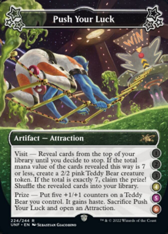Push Your Luck (4-5-6) [Unfinity] | Cards and Coasters CA