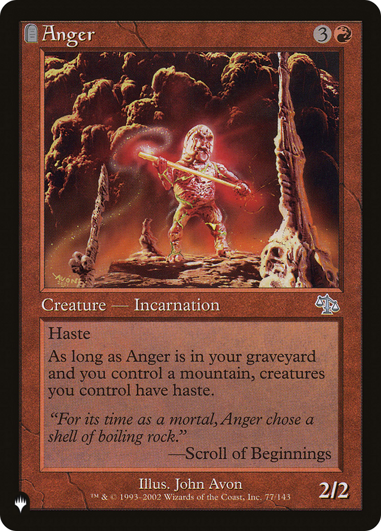 Anger (JUD) [The List] | Cards and Coasters CA