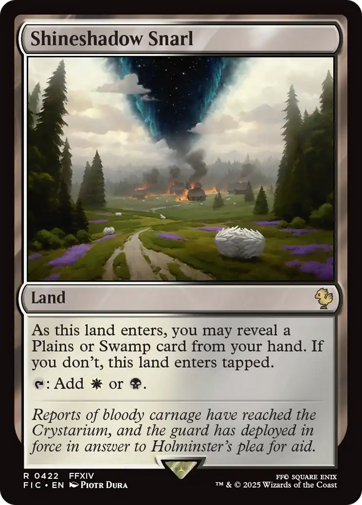 Shineshadow Snarl [FINAL FANTASY Commander] | Cards and Coasters CA
