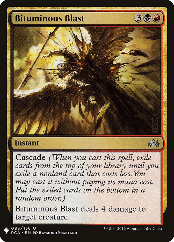 Bituminous Blast [Mystery Booster] | Cards and Coasters CA