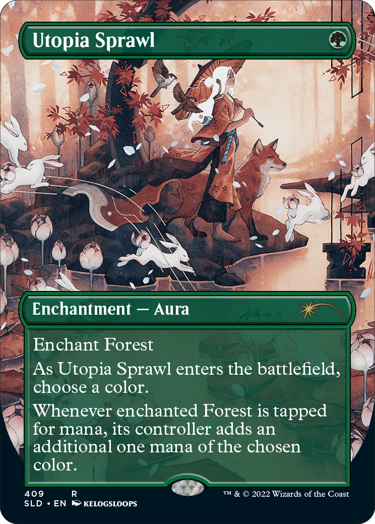 Utopia Sprawl (Borderless) [Secret Lair Drop Series] | Cards and Coasters CA