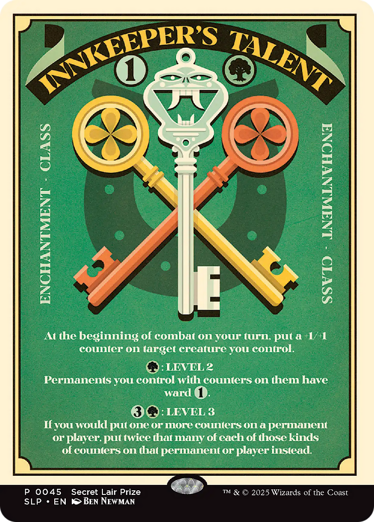 Innkeeper's Talent [Secret Lair Showdown] | Cards and Coasters CA