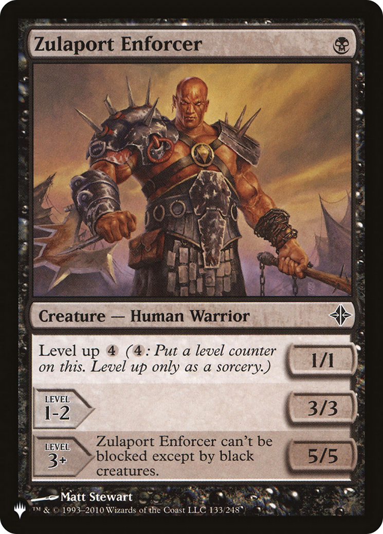 Zulaport Enforcer [The List Reprints] | Cards and Coasters CA