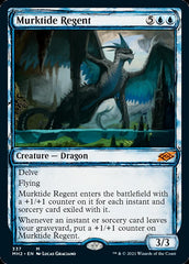 Murktide Regent (Sketch) [Modern Horizons 2] | Cards and Coasters CA