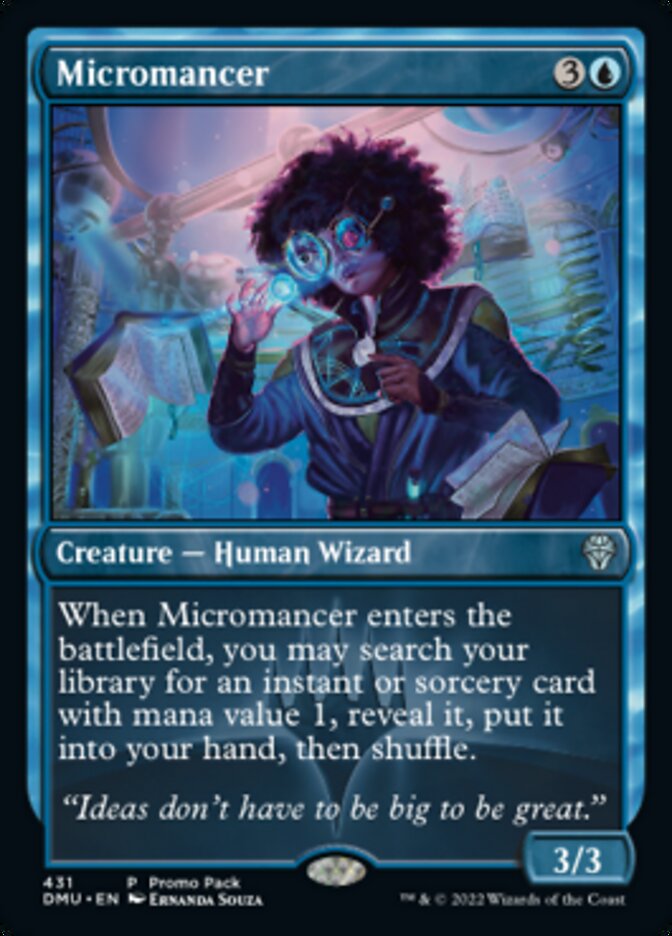 Micromancer (Promo Pack) [Dominaria United Promos] | Cards and Coasters CA