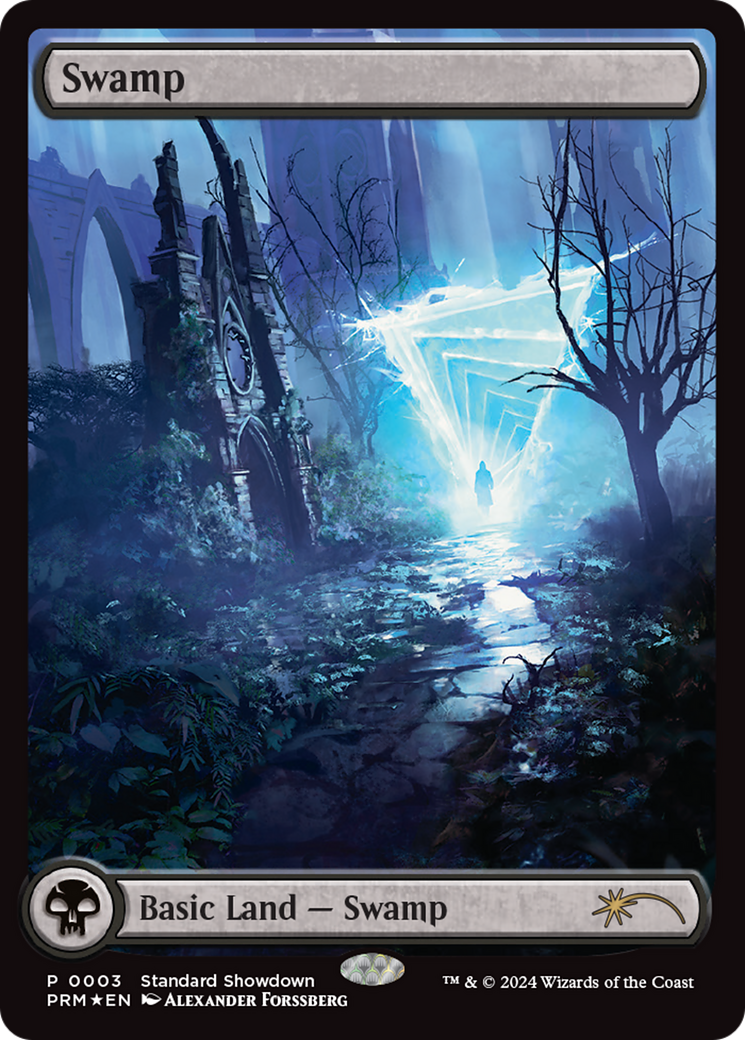 Swamp (Lucas Graciano) [Standard Showdown Promos] | Cards and Coasters CA