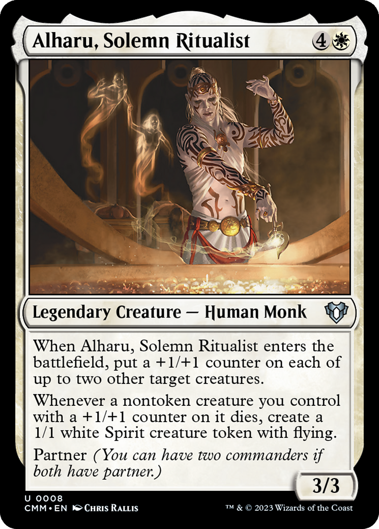 Alharu, Solemn Ritualist [Commander Masters] | Cards and Coasters CA