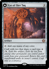 Eye of Ojer Taq // Apex Observatory [The Lost Caverns of Ixalan Commander] | Cards and Coasters CA