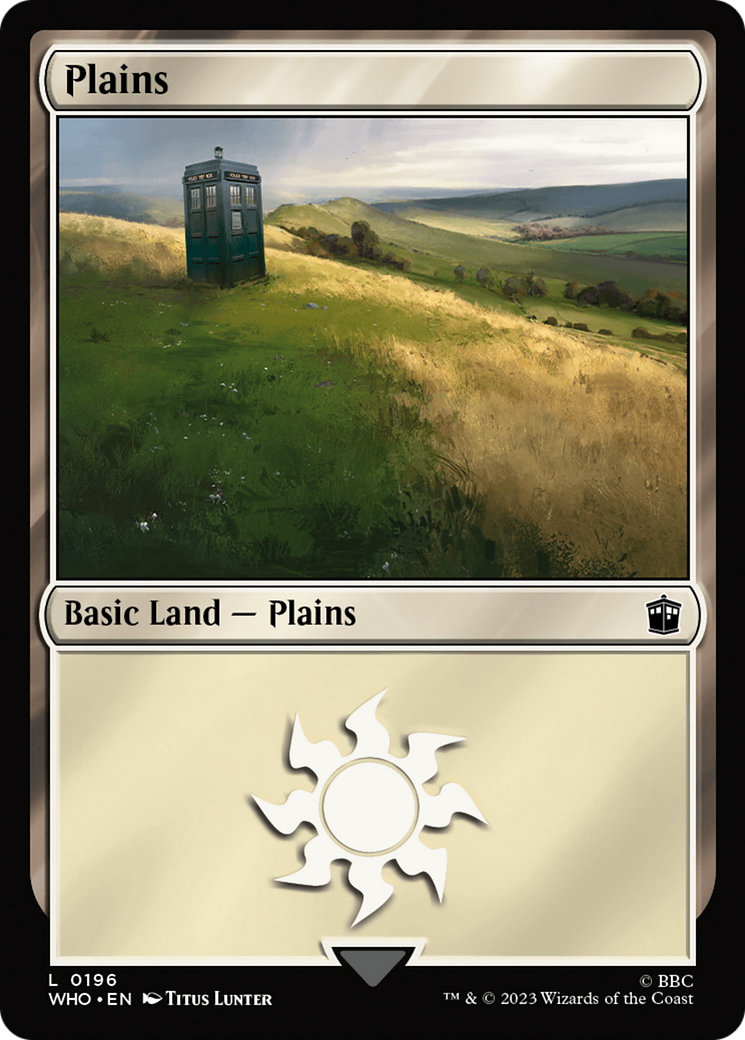 Plains (0196) [Doctor Who] | Cards and Coasters CA