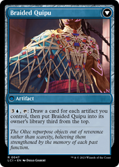 Braided Net // Braided Quipu [The Lost Caverns of Ixalan] | Cards and Coasters CA