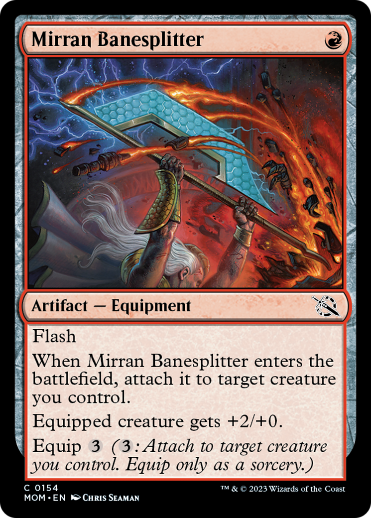 Mirran Banesplitter [March of the Machine] | Cards and Coasters CA