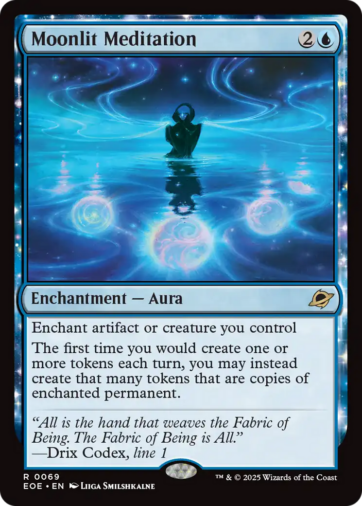 Moonlit Meditation [Edge of Eternities] | Cards and Coasters CA