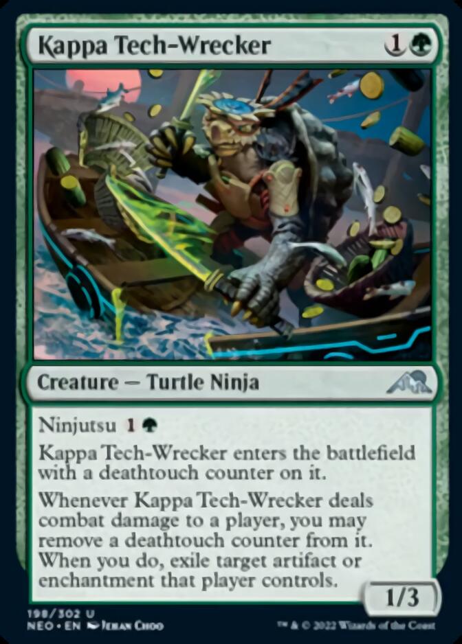 Kappa Tech-Wrecker [Kamigawa: Neon Dynasty] | Cards and Coasters CA