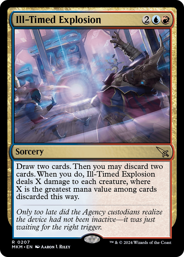 Ill-Timed Explosion [Murders at Karlov Manor] | Cards and Coasters CA