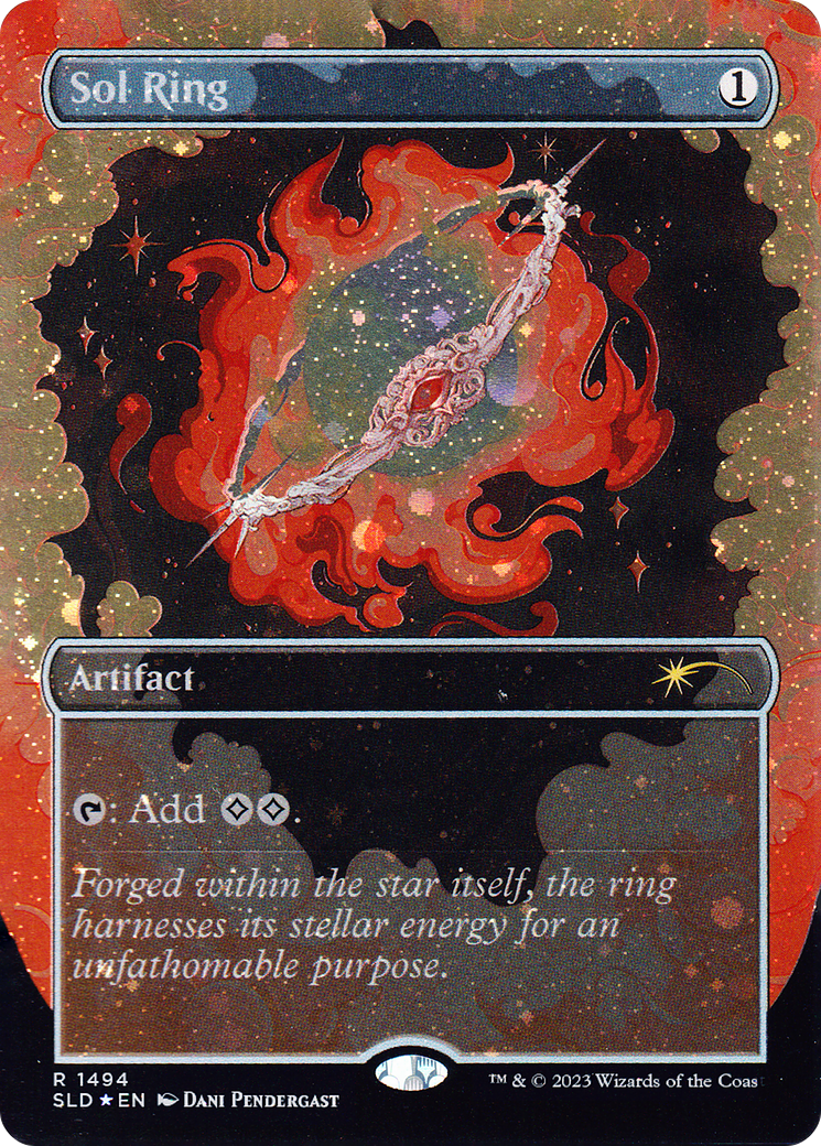 Sol Ring (1494) (Galaxy Foil) [Secret Lair Drop Series] | Cards and Coasters CA